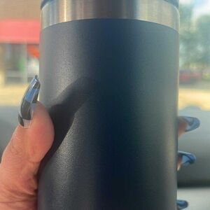 Sleek Black Travel Mug